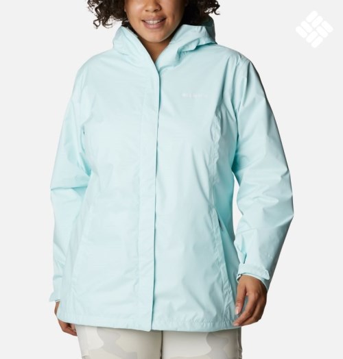 Women's Columbia Arcadia II Jackets Turquoise | Plus Size CA-S15AL